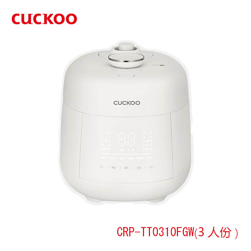 福库（CUCKOO）电饭煲CRP-TT0310FGW韩国原装进口3人份家用大型容量电饭锅1.5升